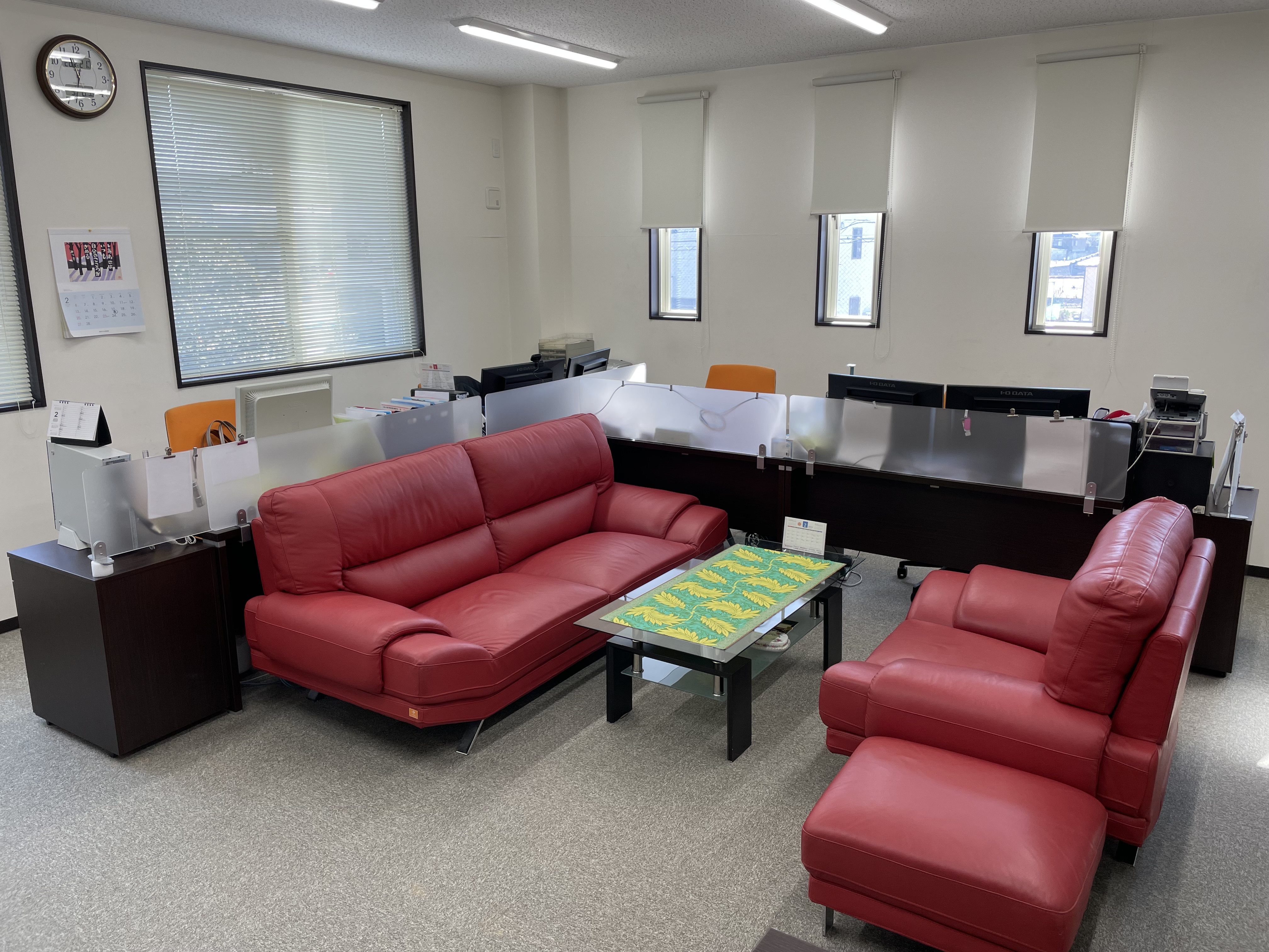 株式会社見田組 オフィス内部