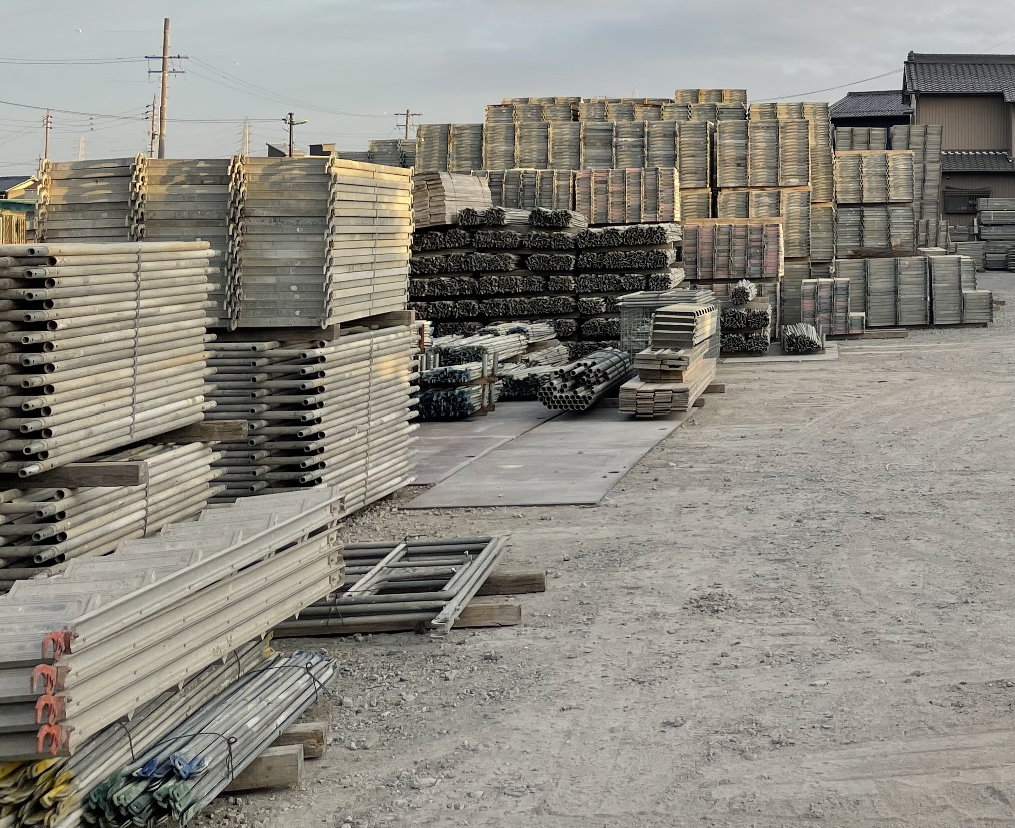 足場材リース(枠組み足場)